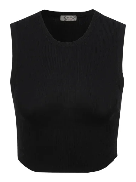 Free People Top MUSCLE UP' negru