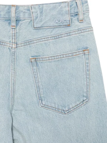 Blugi cu picior larg A.p.c. albastru