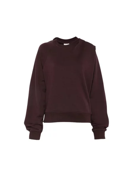 Bluza Dries Van Noten wełniana brązowa