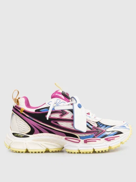 Комбіновані кросівки OW Be Right Back з логотипом Off-white бежеві