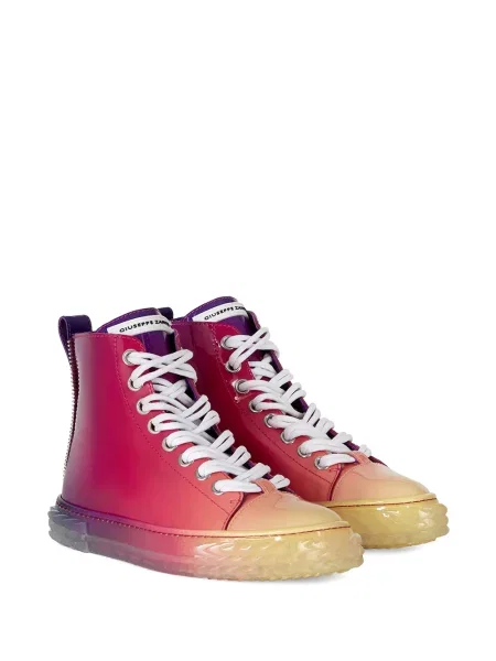 Sneakersy Giuseppe Zanotti gradientowe czerwone