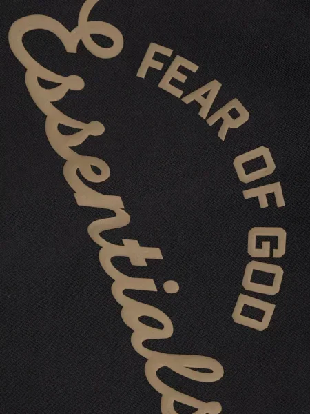 Bluza z kapturem dziecięca Fear Of God Essentials czarna
