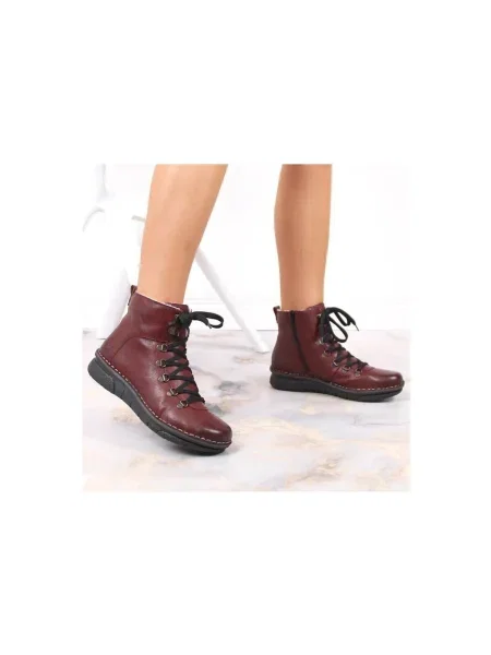 Pantofi Rieker bordo