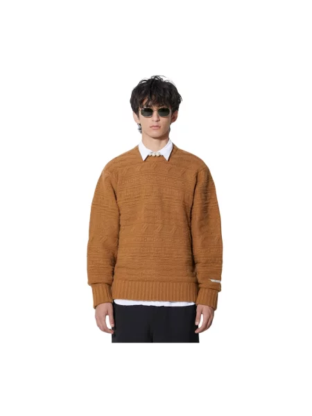 Sweter Ader Error brązowy