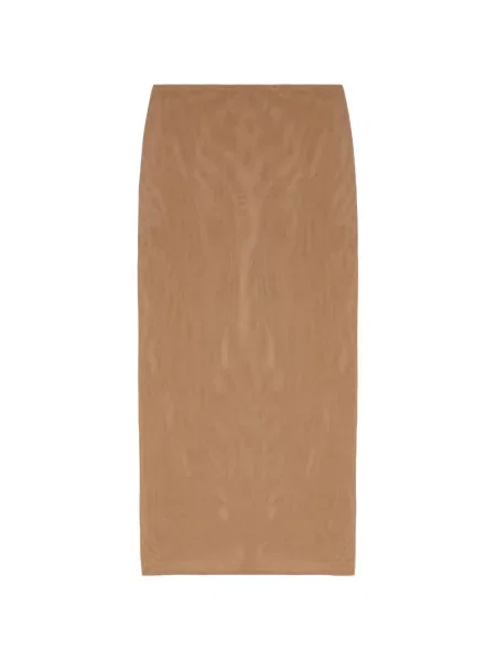 Fustă midi Armarium cu talie înaltă până la genunchi cu crăpătură