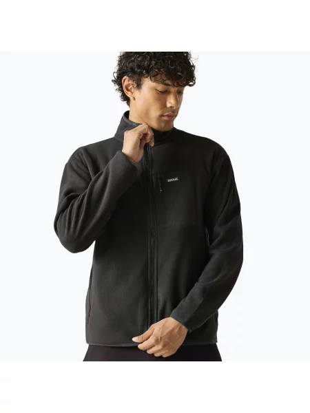 Hanorac din fleece Regatta din fleece negru