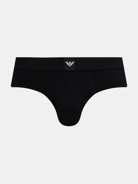 Emporio Armani Underwear slipy pánske s bavlnou čierna