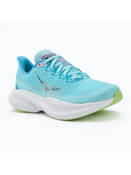 Дамски обувки за бягане HOKA Mach 6 cloudless/waterpark синьо