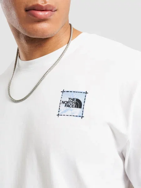 The North Face T-Shirt Relaxed Stitch Box biała