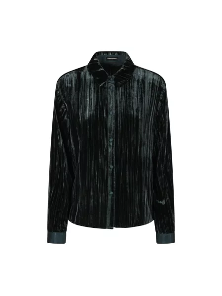Koszula Emporio Armani zielona