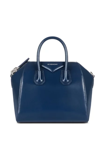 Geantă Givenchy cu autograf albastru