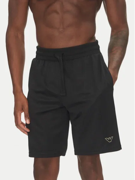 Къс панталон Emporio Armani Underwear мъжки черно