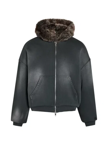 Яке Picante с качулка сиво