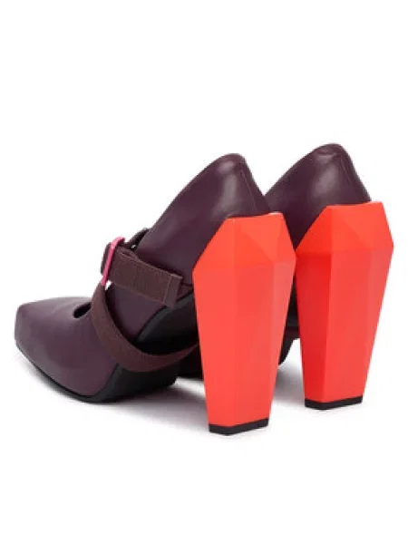 United Nude Körömcipők Gem Swan HI Bordó