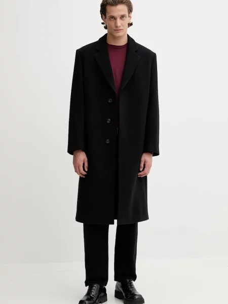 Палто HUGO черно