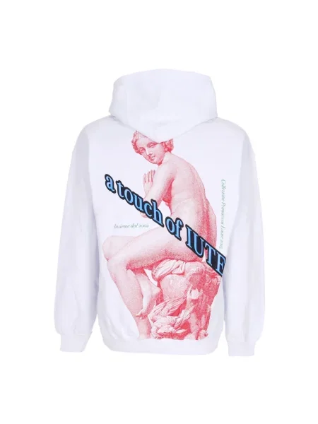 Bluza z kapturem Iuter biała