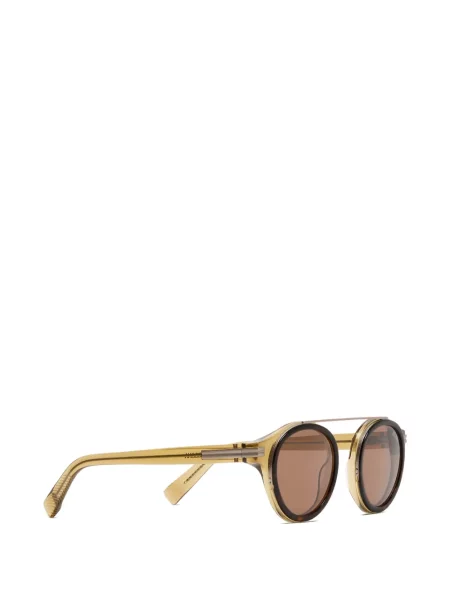 Ochelari de soare Zegna maro