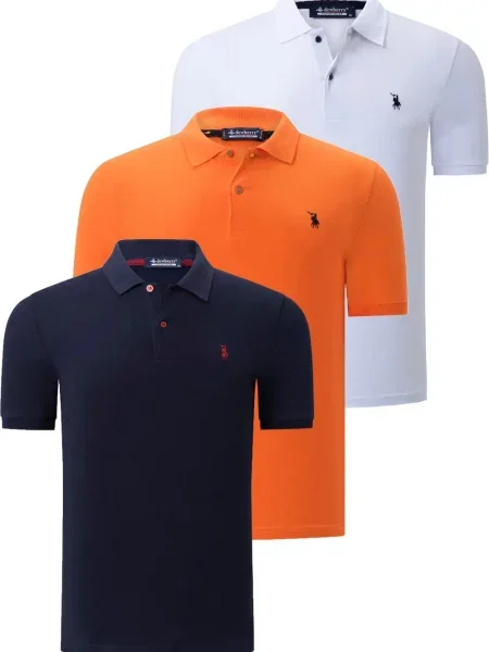 Tricou polo Dewberry negru