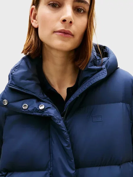 Пуховик Tommy Hilfiger синій