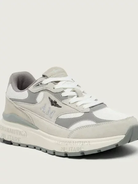Sneakers Aeronautica Militare alb