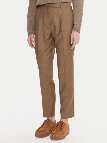 Weekend Max Mara Pantaloni din Caldaia maro