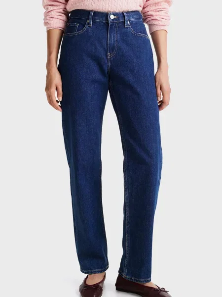 Класичні прямі джинси Tommy Hilfiger сині