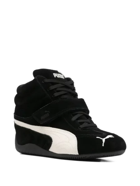 Sneakerși Puma Suede cu pană negru