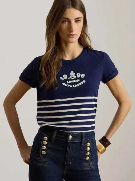 LAUREN RALPH LAUREN Tricou Bleumarin