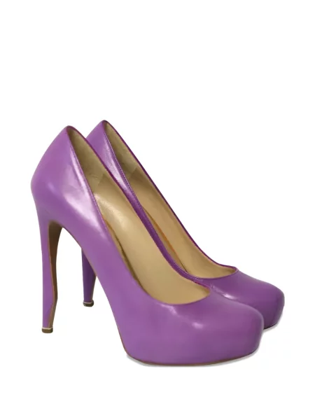 Pantofi cu toc Nicholas Kirkwood cu platformă violet