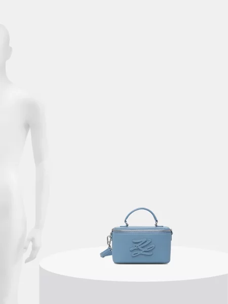 Кожаная сумка Karl Lagerfeld K/Autograph с автографом