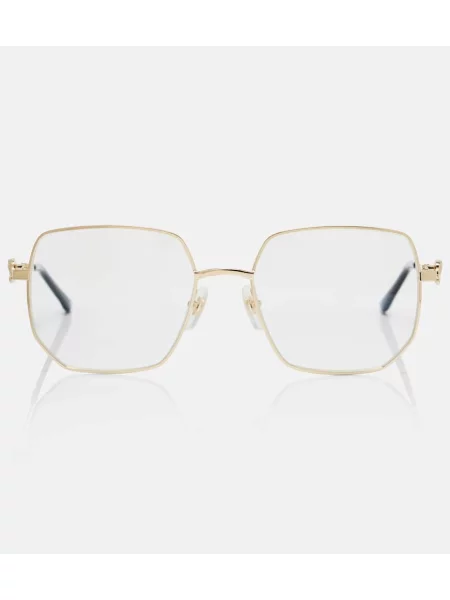 Sunčane naočale Cartier Eyewear Collection zlatna