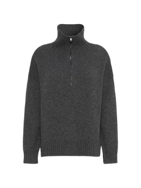 Pulover Max Mara din cașmir gri