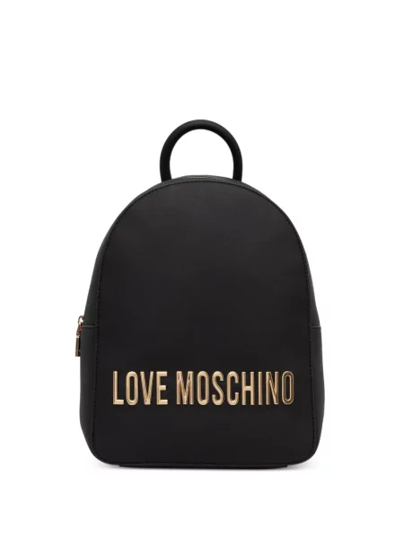 Ruksak Love Moschino s autogramom crna