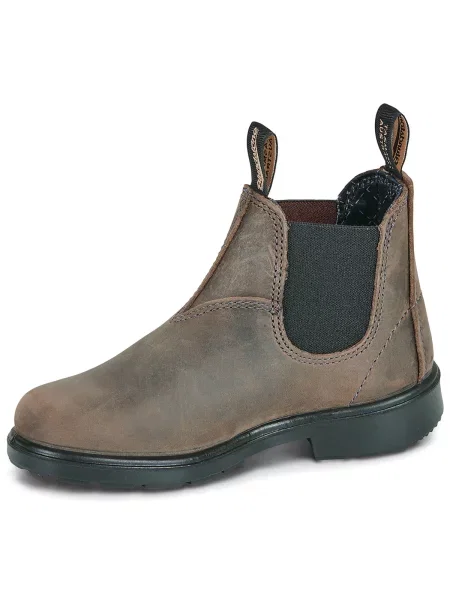 Botine chelsea copii Blundstone gri