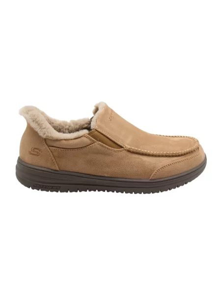Półbuty Skechers brązowe