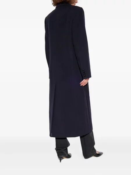 Palton Isabel Marant de lână negru