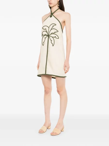 Rochie mini Farm Rio cu broderie de costum