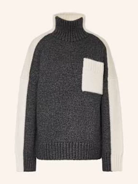 Jw Anderson Golf Z Dodatkiem Alpaki grau biały