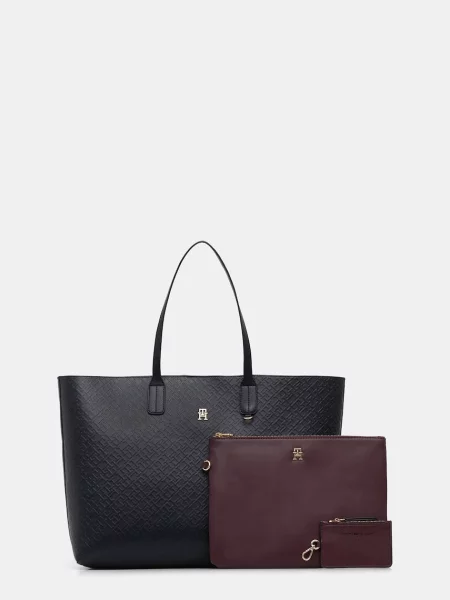 Geantă Tommy Hilfiger albastru