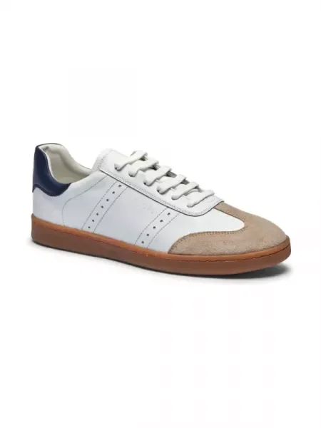 Joop! De piele sneakers Misto Ike alb
