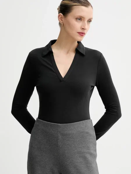 Tričko s dlouhým rukávem Guess CALLIDA černá