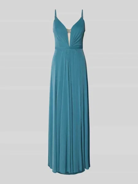 Sukienka wieczorowa z dekoltem w kształcie serca V.m.