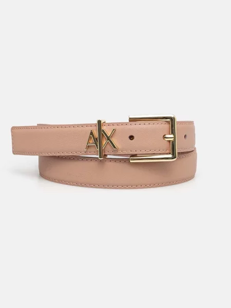 Кожен Armani Exchange дамски черно