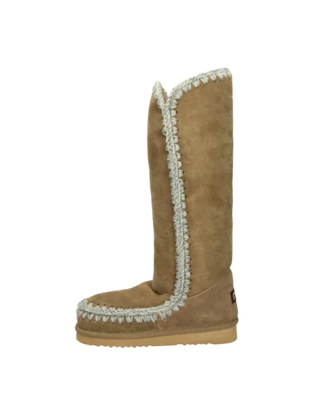 Botki Mou wełniane szare