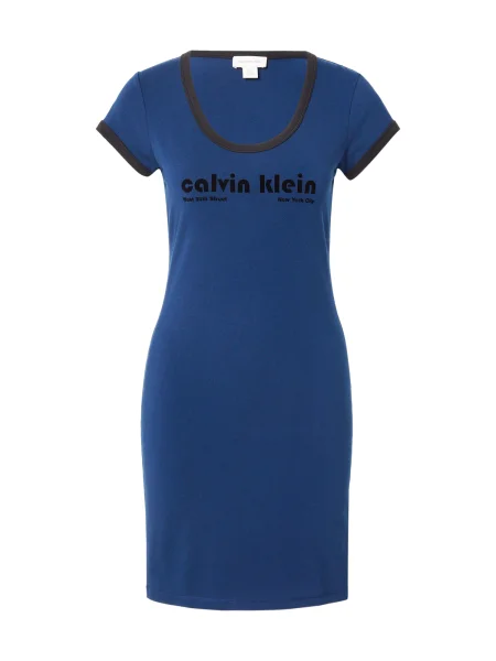 Calvin Klein Jeans Rochie bleumarin negru