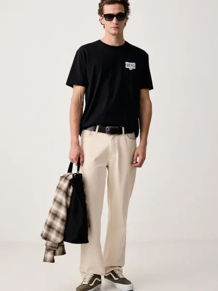 Vans tričko pánske čierna