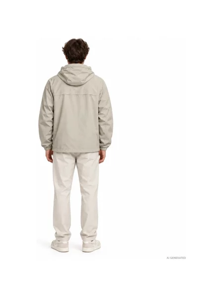 Bunda Fred Perry s kapucňou béžová