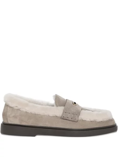 Pantofi loafer Roberto Festa nurcă gri