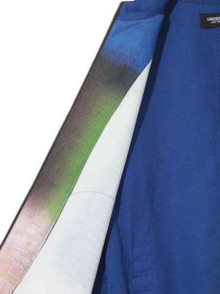 Geacă Undercover cu bretele albastru