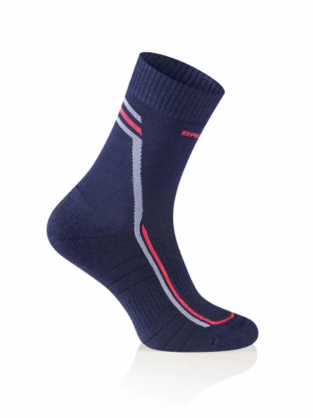 Skarpety Brubeck TREKKING MERINO LIGHT niebieskie